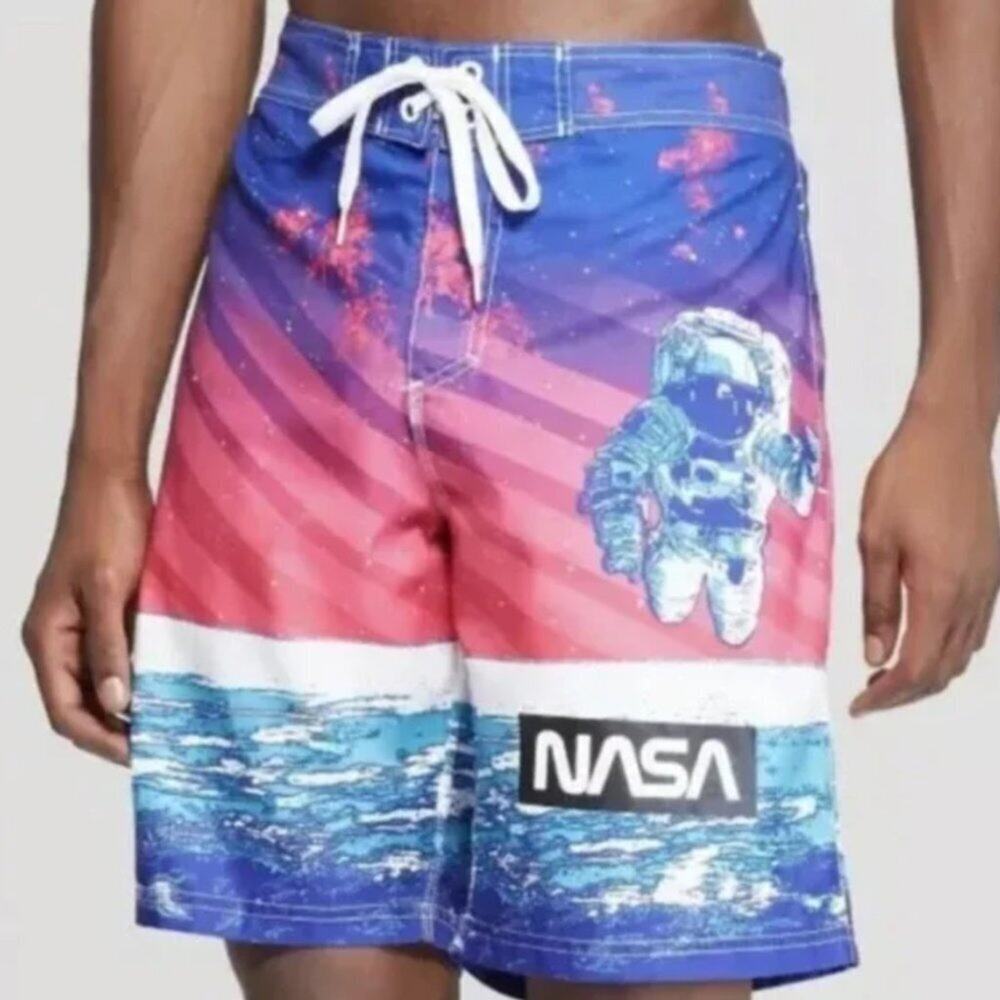 BUZZ ALDRIN NASA ASTRONAUT SWIM SUIT  Large